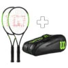 Wilson 2x Blade 98L V6.0 Plus Schlägertasche -Tennisausrüstung 03869000 000