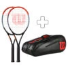Wilson 2x Clash 100L Plus Schlägertasche -Tennisausrüstung 03871000 000