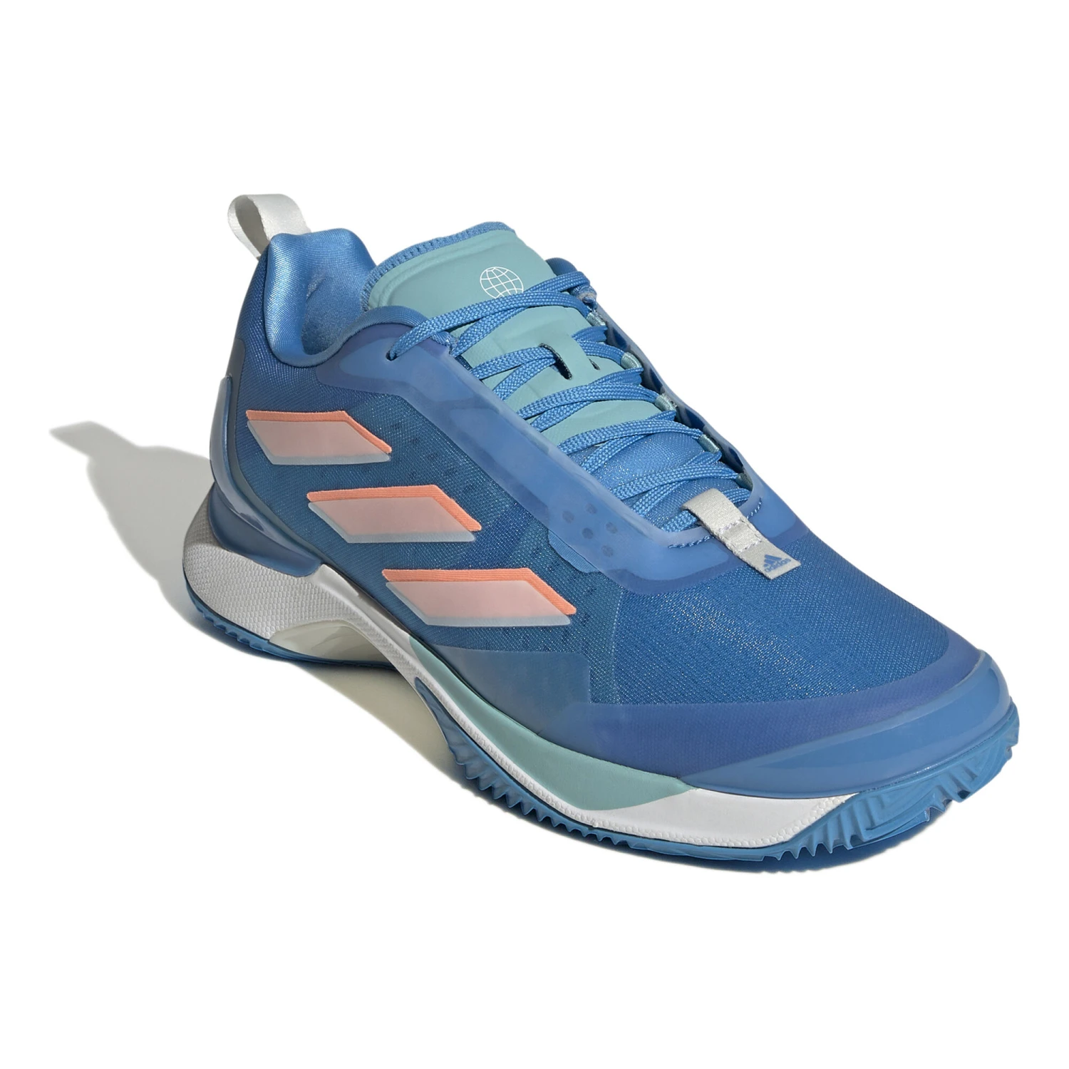 ADIDAS Avacourt Sandplatzschuh Damen - Blau, Weiß 3 ADIDAS Avacourt Sandplatzschuh Damen - Blau, Weiß