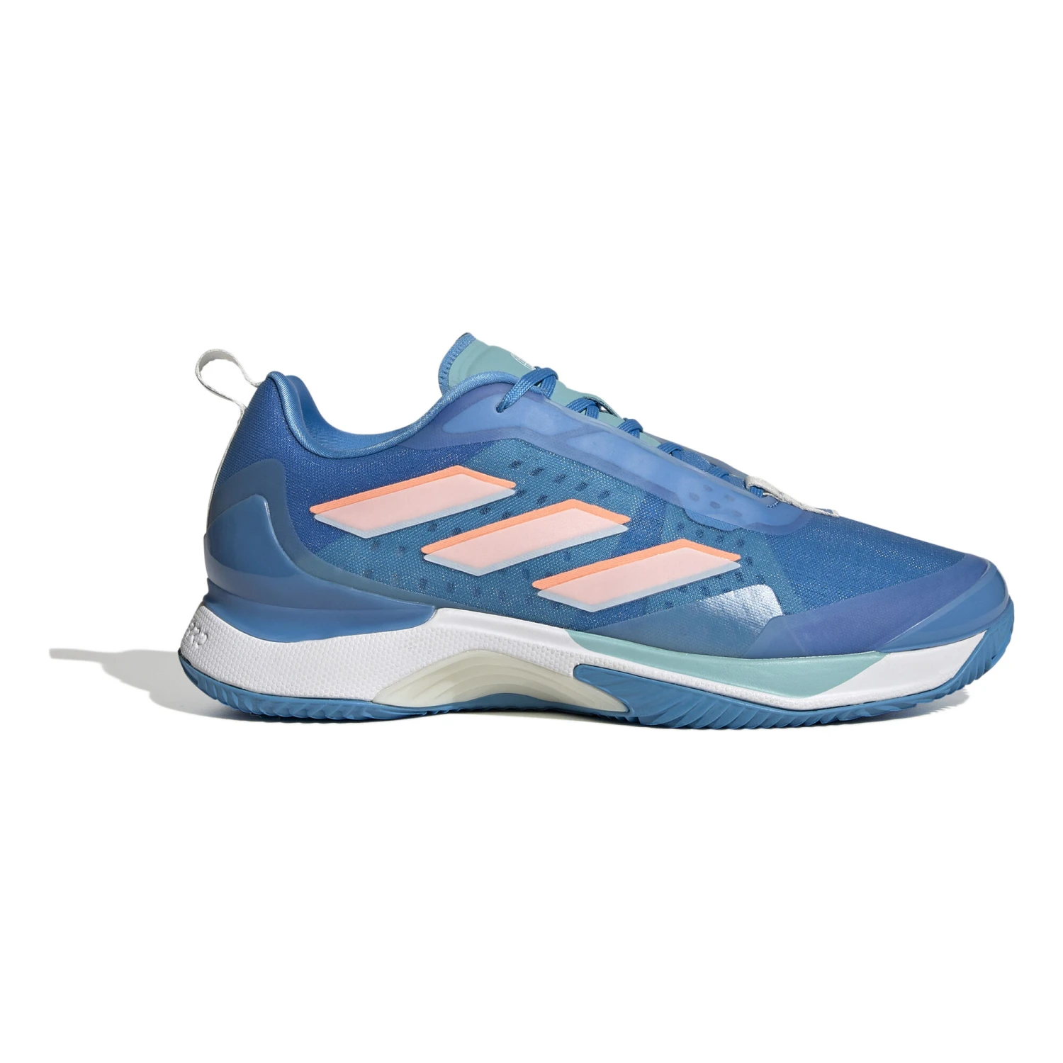 ADIDAS Avacourt Sandplatzschuh Damen - Blau, Weiß 5 ADIDAS Avacourt Sandplatzschuh Damen - Blau, Weiß – Bild 3