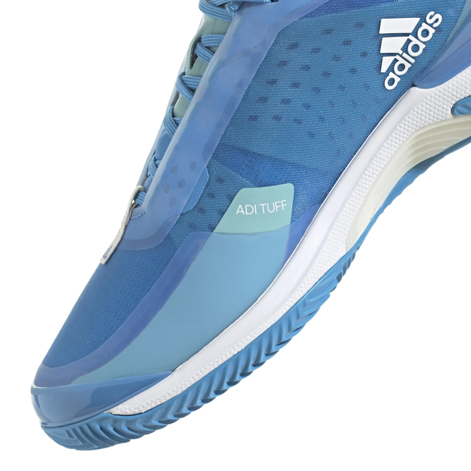 ADIDAS Avacourt Sandplatzschuh Damen - Blau, Weiß 8 ADIDAS Avacourt Sandplatzschuh Damen - Blau, Weiß – Bild 6