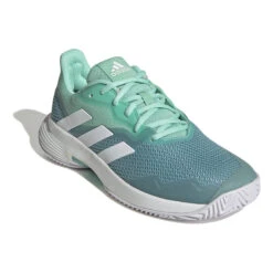 ADIDAS CourtJam Control Allcourtschuh Damen - Grün, Weiß -Tennisausrüstung 05564000 000