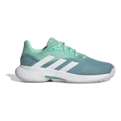 ADIDAS CourtJam Control Allcourtschuh Damen - Grün, Weiß -Tennisausrüstung 05564000 0 1