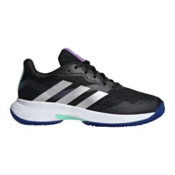 ADIDAS CourtJam Control Sandplatzschuh Damen - Schwarz, Silber