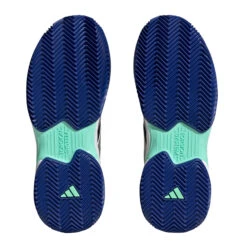 ADIDAS CourtJam Control Sandplatzschuh Damen - Schwarz, Silber -Tennisausrüstung 05603000 0 5