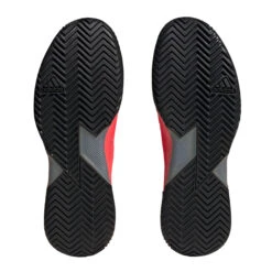 ADIDAS Adizero Ubersonic LanzaT 4 Allcourtschuh Herren - Rot, Blau -Tennisausrüstung 05614000 0 5