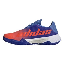 ADIDAS Barricade Sandplatzschuh Herren - Blau, Orange -Tennisausrüstung 05615000 0 3