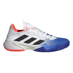 ADIDAS Barricade Allcourtschuh Herren - Weiß, Blau 10 ADIDAS Barricade Allcourtschuh Herren - Weiß, Blau -Tennisausrüstung 05622000 0 1