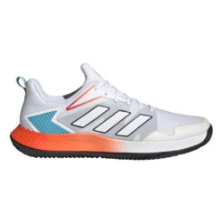 ADIDAS Defiant Speed Sandplatzschuh Herren - Weiß, Orange -Tennisausrüstung 05750000 0 1