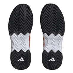 ADIDAS GameCourt 2 Allcourtschuh Herren - Orange, Weiß -Tennisausrüstung 05752000 0 5