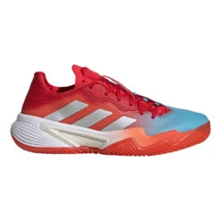 ADIDAS Barricade Sandplatzschuh Damen - Rot, Weiß 10 ADIDAS Barricade Sandplatzschuh Damen - Rot, Weiß -Tennisausrüstung 05757000 0 1