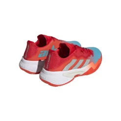 ADIDAS Barricade Sandplatzschuh Damen - Rot, Weiß